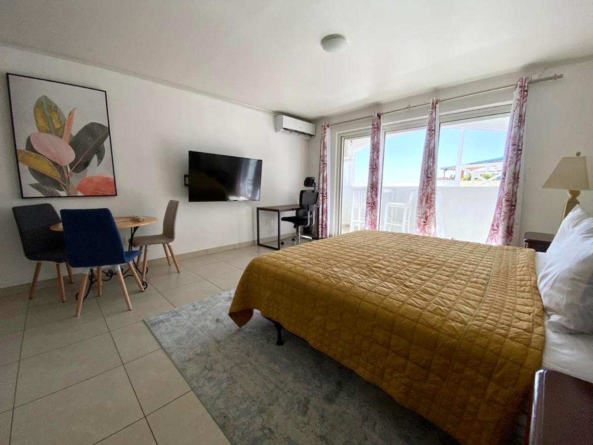 Maho Beach House - Studio - Beach Access Esterno foto