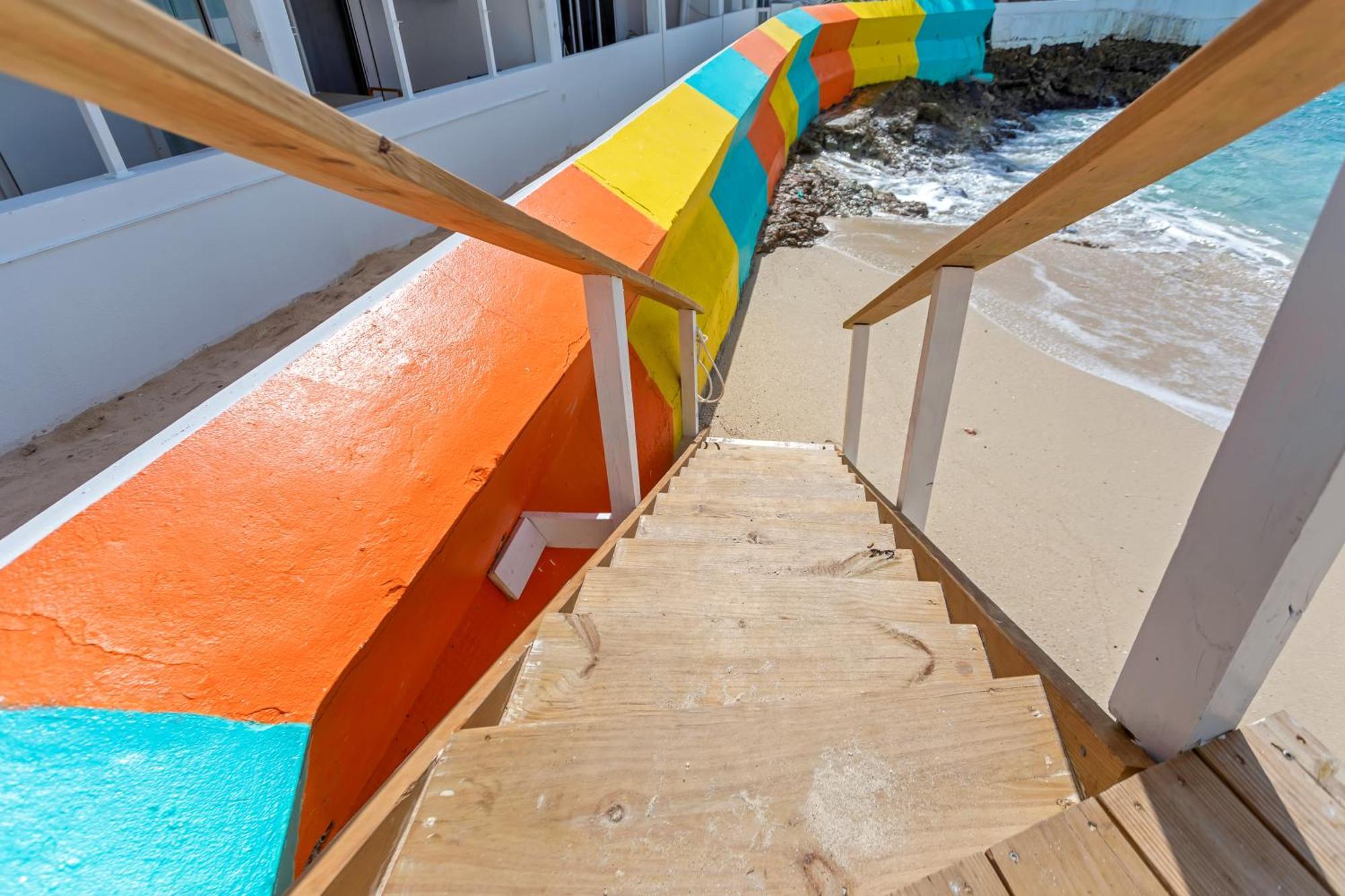 Maho Beach House - Studio - Beach Access Esterno foto